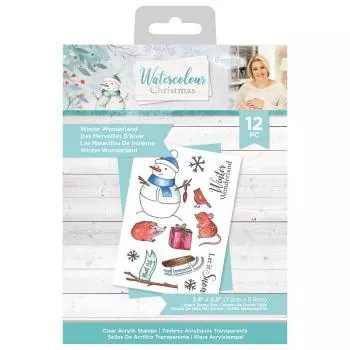 Crafter's Companion Watercolour Stamps Winter Wonderland