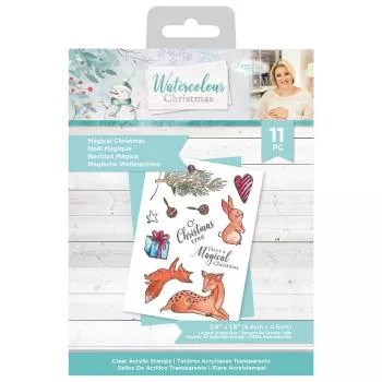 Crafter's Companion Watercolour Stamps Magical Christmas