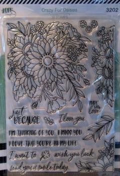 LDRS, Stamp.- and Die Set Crazy for Daisies