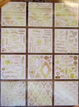 Crafters Companion, Foil Transfer Vintage Decor