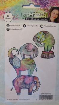 Studiolight, Stamps Funky Elephants