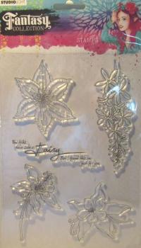 Studiolight, Stamps Fantasy Collection Flowers
