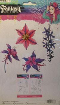 Studiolight, Stamps Fantasy Collection Flowers