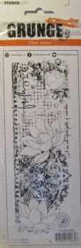 Studiolight, Stamps Grunge Collection Flowers