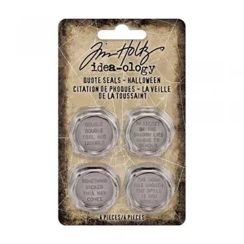 Idea-ology Tim Holtz Halloween Quote Seals