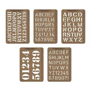 Idea-ology Tim Holtz Stencil Cards