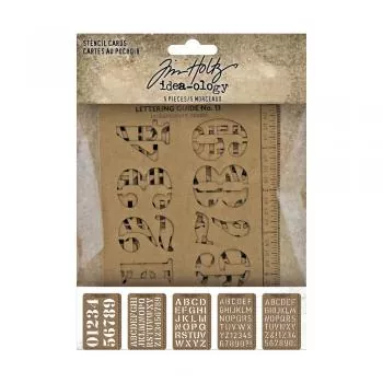 Idea-ology Tim Holtz Stencil Cards