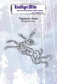 Indigo Blu Tapestry Hare