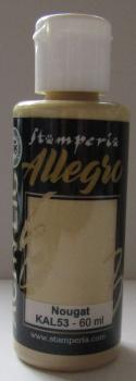 Stamperia, Allegro Paint Nougat