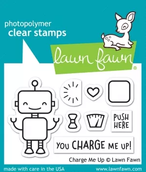 Lawn Fawn Charge Me Up Clear Stamps