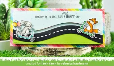 Lawn Fawn Scootin' By Clear Stamps