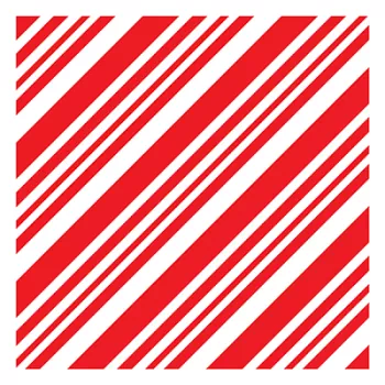 LDRS Creative Peppermint Stick 6x6 Inch Stencil