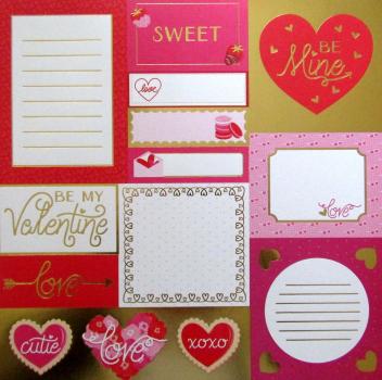 Craft Smith, Scrapbook Be My Valentine Paper Pad