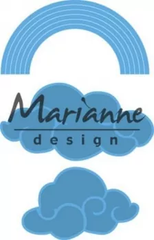 Marianne D Creatable Regenbogen und Wolken