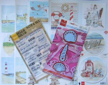 Marianne Design, Set Die, Stamp, Papers