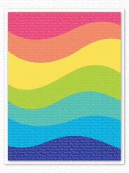 My Favorite Things Color Wave Cover-Up Die-namics