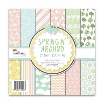 Polkadoodles Springin' Around Paper Pack