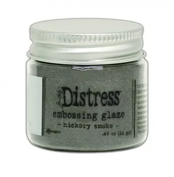 Ranger Distress Embossing Glaze Hickory Smoke Tim Holtz