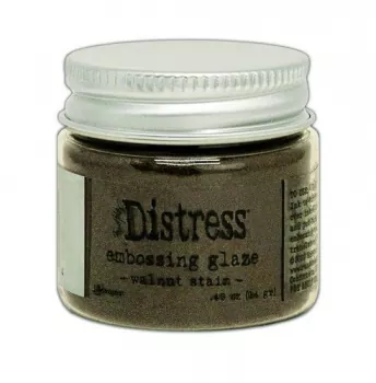 Ranger Distress Embossing Glaze Walnut Stain Tim Holtz