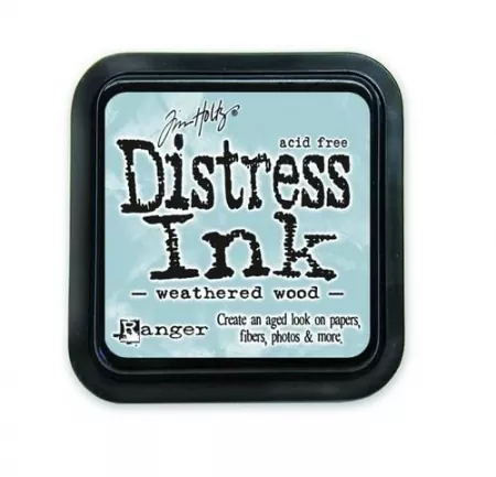 Ranger Distress Inks pad - weathered wood stamp pad Tim Holtz