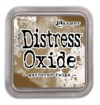 Ranger Distress Oxide - gathered twigs , Tim Holtz