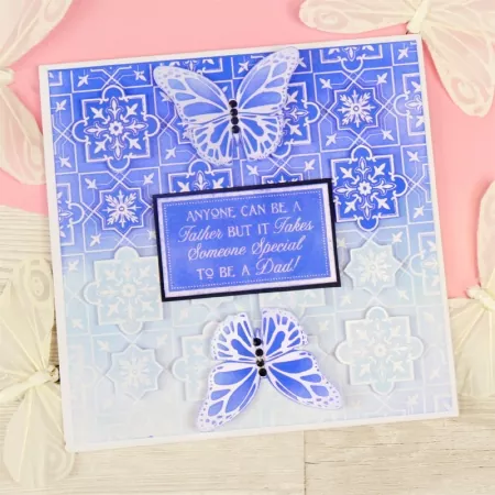 Resist & Reveal Clear Foiled Essential Book of Sentiments, Hunkydory