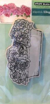 Penny Black, Cling Stamp Rose Garden