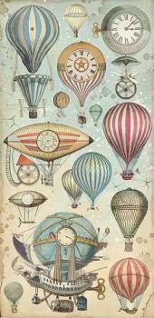 Stamperia, Collectables Voyages Fantastiques 6x12 Inch Paper Pack