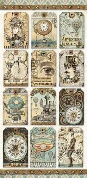 Stamperia, Collectables Voyages Fantastiques 6x12 Inch Paper Pack