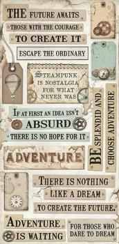 Stamperia, Collectables Voyages Fantastiques 6x12 Inch Paper Pack