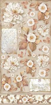 Stamperia, Collectables Vintage Library 6x12 Inch Paper Pack