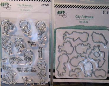 LDRS, Stamp.- and Die Set City Sidewalks