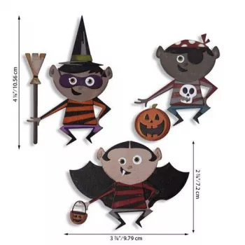 Sizzix Thinlits Die Set - Trick or Treater , Tim Holtz