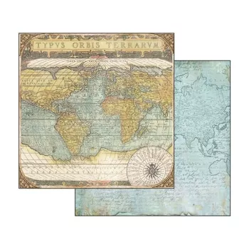 Stamperia, Around the World 8x8 Inch Paper Pack