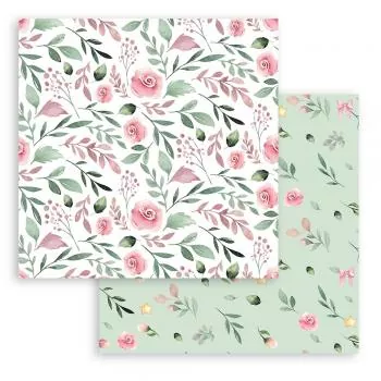 Stamperia Christmas Rose 8x8 Inch Paper Pack