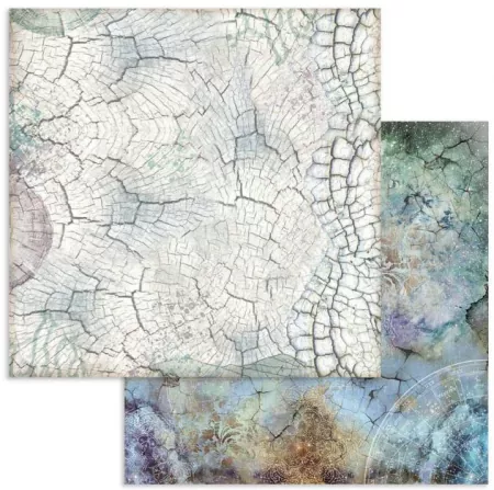 Stamperia Cosmos Bark 12x12 Inch Paper Sheet