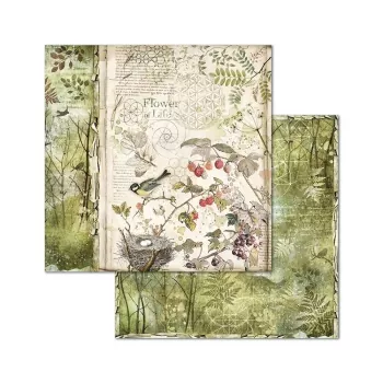 Stamperia Forest 8x8 Inch Paper Pack