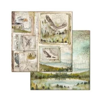 Stamperia Forest 8x8 Inch Paper Pack