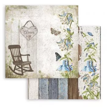 Stamperia Romantic Garden House 8x8 Inch Paper Pack