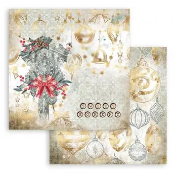 Stamperia Romantic Christmas 8x8 Inch Paper Pack