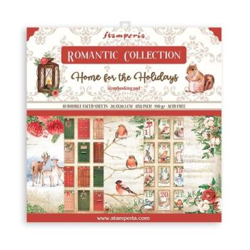 Stamperia, Romantic Home for the Holidays Paper Pack