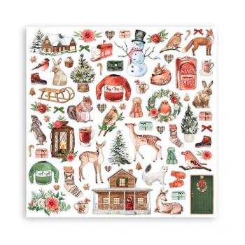 Stamperia, Romantic Home for the Holidays Paper Pack