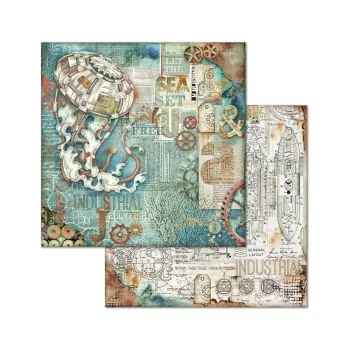 Stamperia Sea World 8x8 Inch Paper Pack