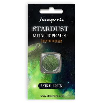 Stamperia, Stardust Metallic Pigment Astral Green