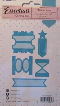 Studiolight, Cutting Die Essentials Planner tabs