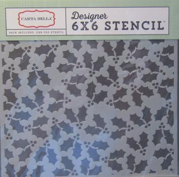 Carta Bella, Stencil Ilex