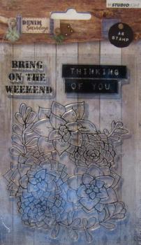 Studiolight, Stamps Denim Saturday, Thinking of you