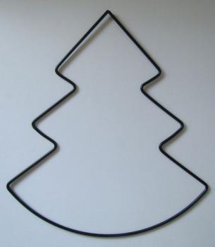 Stafil, Metallform Tannenbaum, schwarz