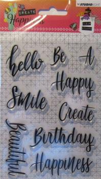 Studiolight, Stamps Create Happiness, Birthday