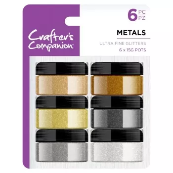 Crafter's Companion Glitters - Metals